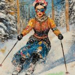 Frida Kahlo: Skifahren