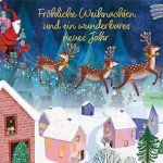 Fröhliche Weihnachten (Nikolaus m. Schlitten) – Edition Gollong