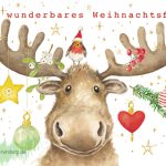 Ein wunderbares Weihnachtsfest (Rentier) – Edition Gollong