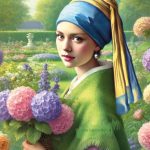 Girl with the Shiny Earring – Hortensien