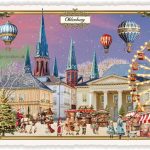 Städte-Postkarte, Weihnachten, Oldenburg – Edition Tausendschön PK1192