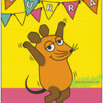 Hurra (Maus mit Wimpelkette) (Sendung mit der Maus) – TAURUS Kunstkarten